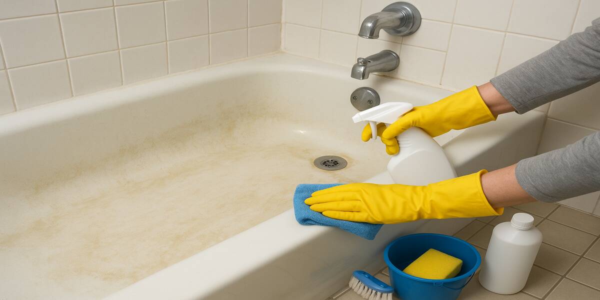 A Complete Guide to Cleaning a Bathtub Like an Expert